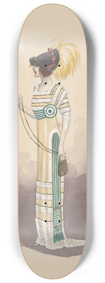 Will R. Barnes - 5th Customer-Act II-Scene I 8.25 inch art skate deck