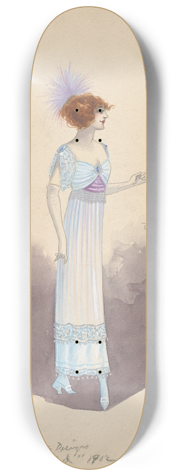 Will R. Barnes - 8-Princes Girls-Act I 8.25 inch art skate deck