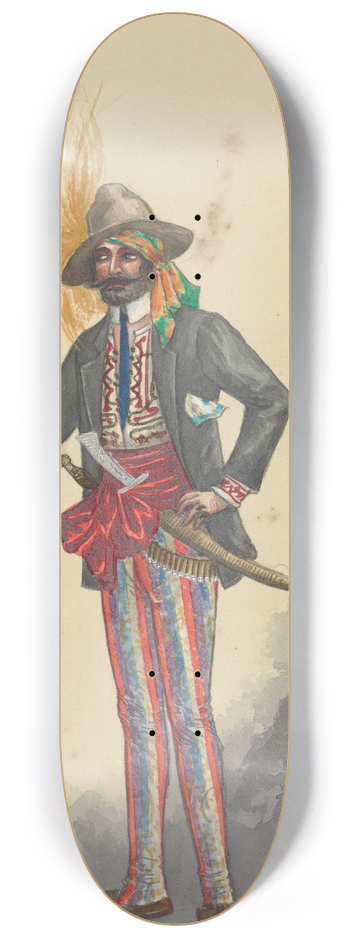 Will R. Barnes - Act I-Brigado 8.25 inch art skate deck
