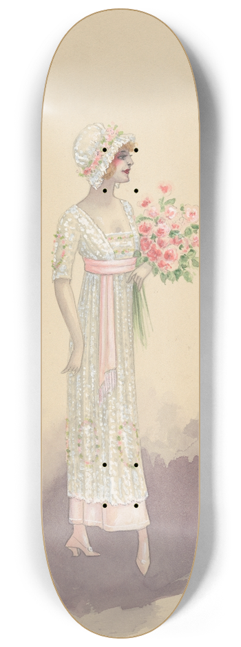 Will R. Barnes - Act II-8 Debutantes 8.25 inch art skate deck