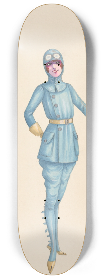 Will R. Barnes - Aviator, 11 8.25 inch art skate deck