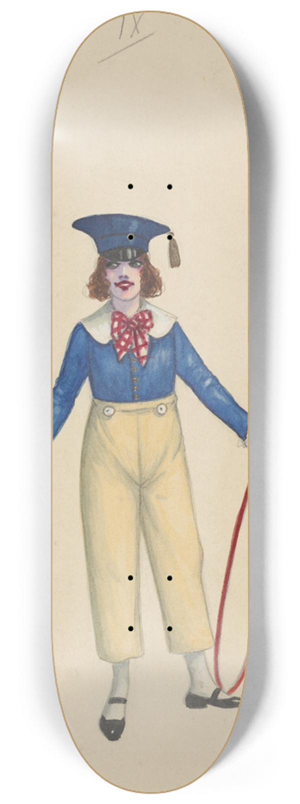 Will R. Barnes - Boys 8.25 inch art skate deck