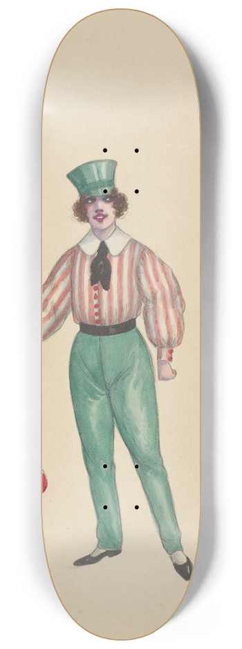 Will R. Barnes - Boys 8.25 inch art skate deck