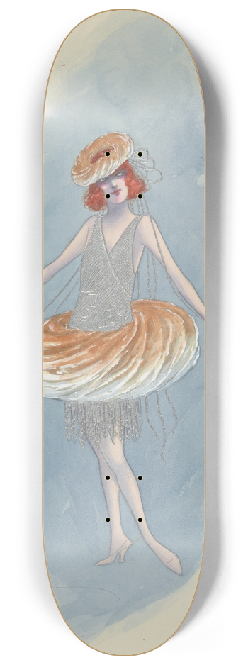 Will R. Barnes - Cinnamon Kisses 8.25 inch art skate deck