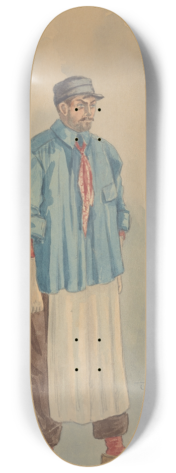 Will R. Barnes - Concierge Act I 8.25 inch art skate deck