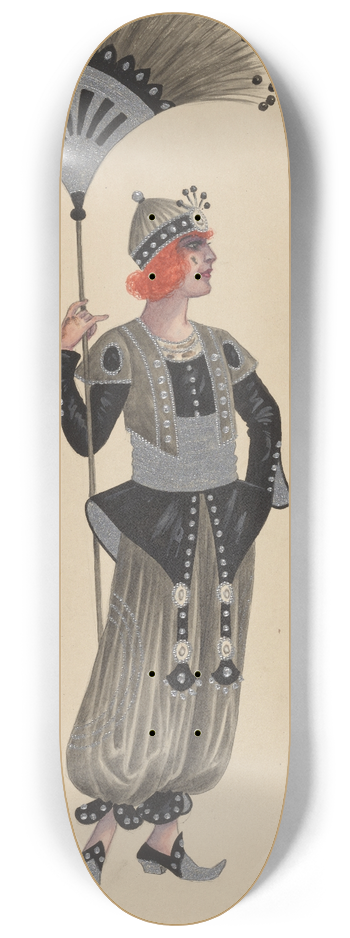 Will R. Barnes - Fan Bearers-Men 8.25 inch art skate deck