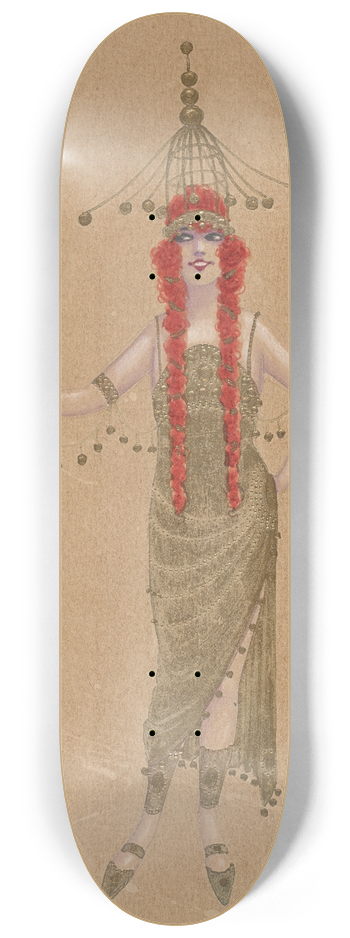 Will R. Barnes - K-Golden Maid 8.25 inch art skate deck