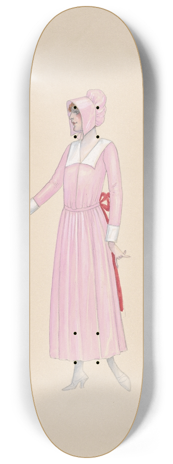 Will R. Barnes - Penn.-Sketch 22 8.25 inch art skate deck