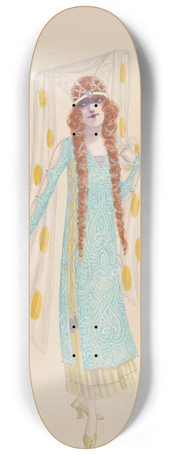 Will R. Barnes - Romance 8.25 inch art skate deck