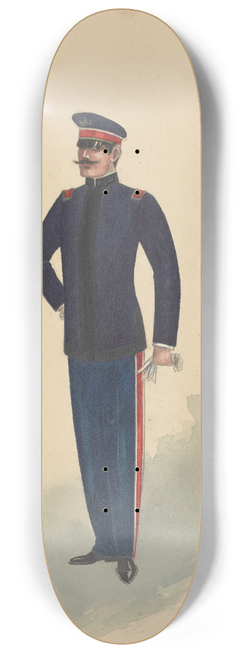 Will R. Barnes - Rosendo-Act II 8.25 inch art skate deck