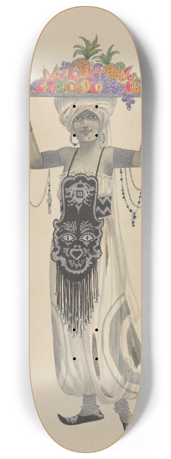 Will R. Barnes - Slaves-Men 8.25 inch art skate deck