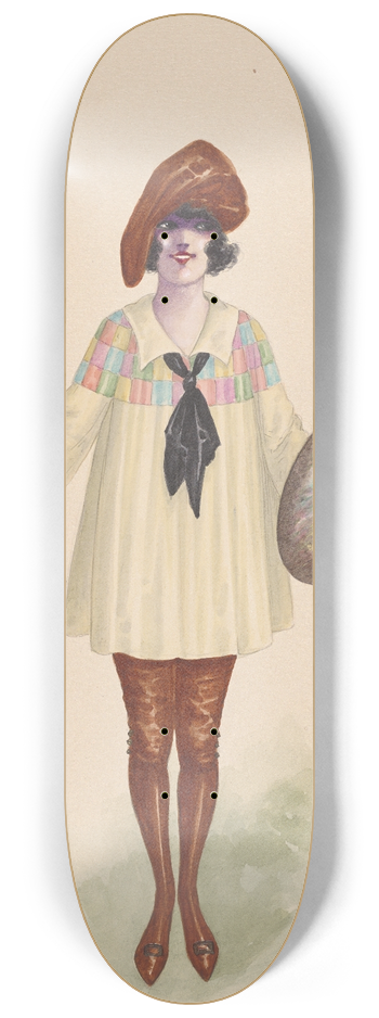 Will R. Barnes - The Artists, 4 8.25 inch art skate deck