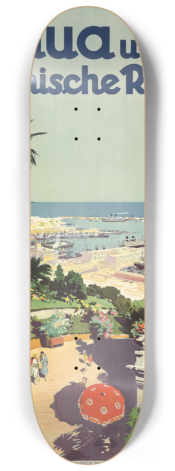 Aurelio Craffonara - Genua 8.25 inch art skate deck