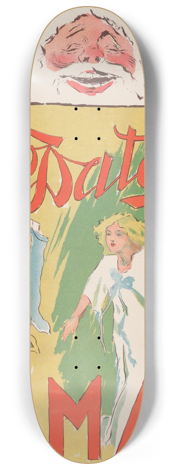 Will R. Barnes - To Date for Xmas 8.25 inch art skate deck