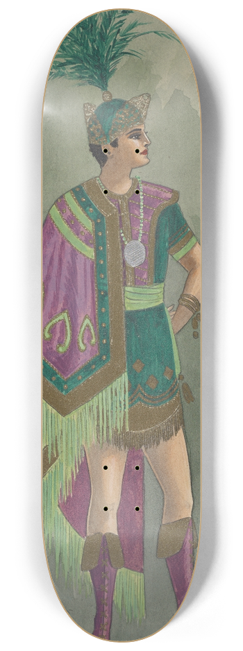 Will R. Barnes - untitled 8.25 inch art skate deck