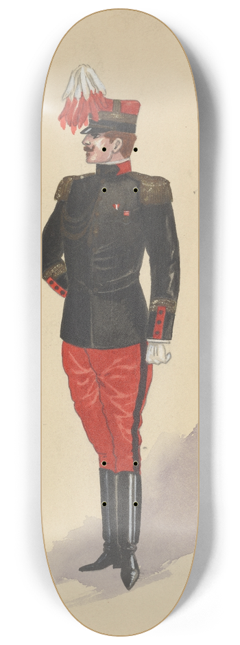 Will R. Barnes - untitled 8.25 inch art skate deck