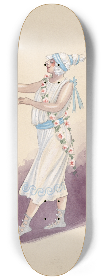 Will R. Barnes - untitled 8.25 inch art skate deck