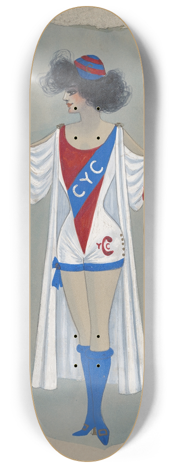 Will R. Barnes - untitled 8.25 inch art skate deck