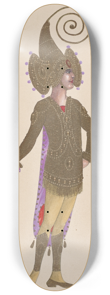 Will R. Barnes - Untitled 8.25 inch art skate deck