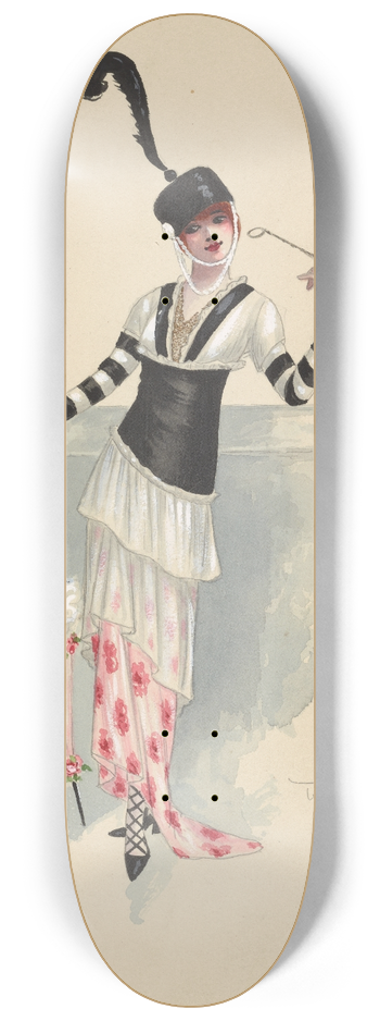 Will R. Barnes - untitled 8.25 inch art skate deck