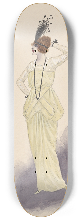 Will R. Barnes - Womans costume 8.25 inch art skate deck