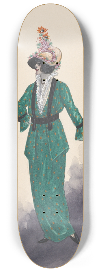 Will R. Barnes - Womans costume 8.25 inch art skate deck