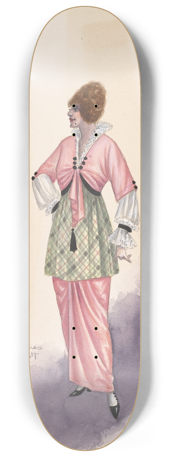 Will R. Barnes - Womans costume 8.25 inch art skate deck