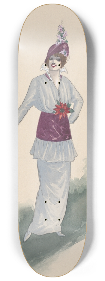 Will R. Barnes - Womans costume 8.25 inch art skate deck