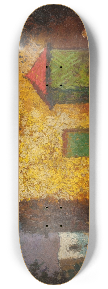 Will Sparks - Courtyard Well, New Mexico 8.25 inch art skate deck