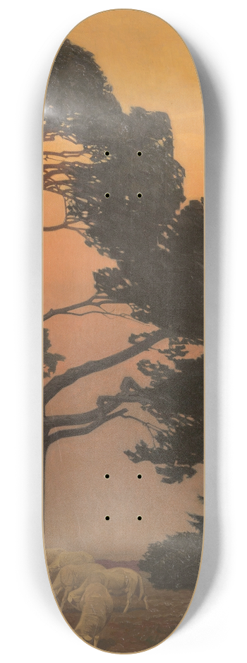 Willy Jttner - On peaceful pasture 8.25 inch art skate deck