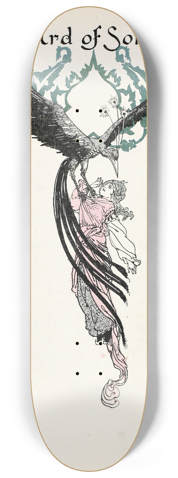 Willy Pogany - Forty-four Turkish fairy tales Pl 25 8.25 inch art skate deck