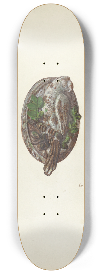 Winifred Luten - Door Knocker 8.25 inch art skate deck