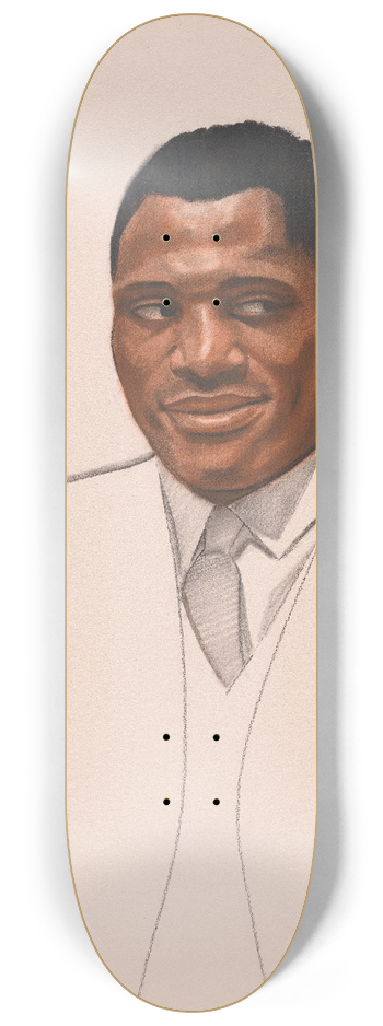 Winold Reiss - Paul Robeson 8.25 inch art skate deck