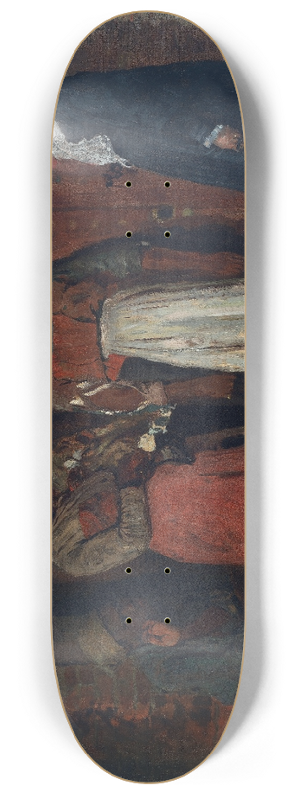 Winslow Homer - A Visit from the Old Mistress 8.25 inch art skate deck