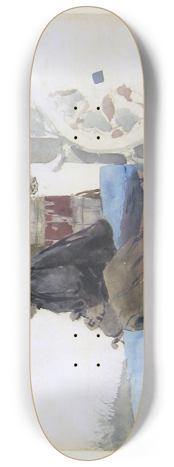 Winslow Homer - Deck Passengers 8.25 inch art skate deck