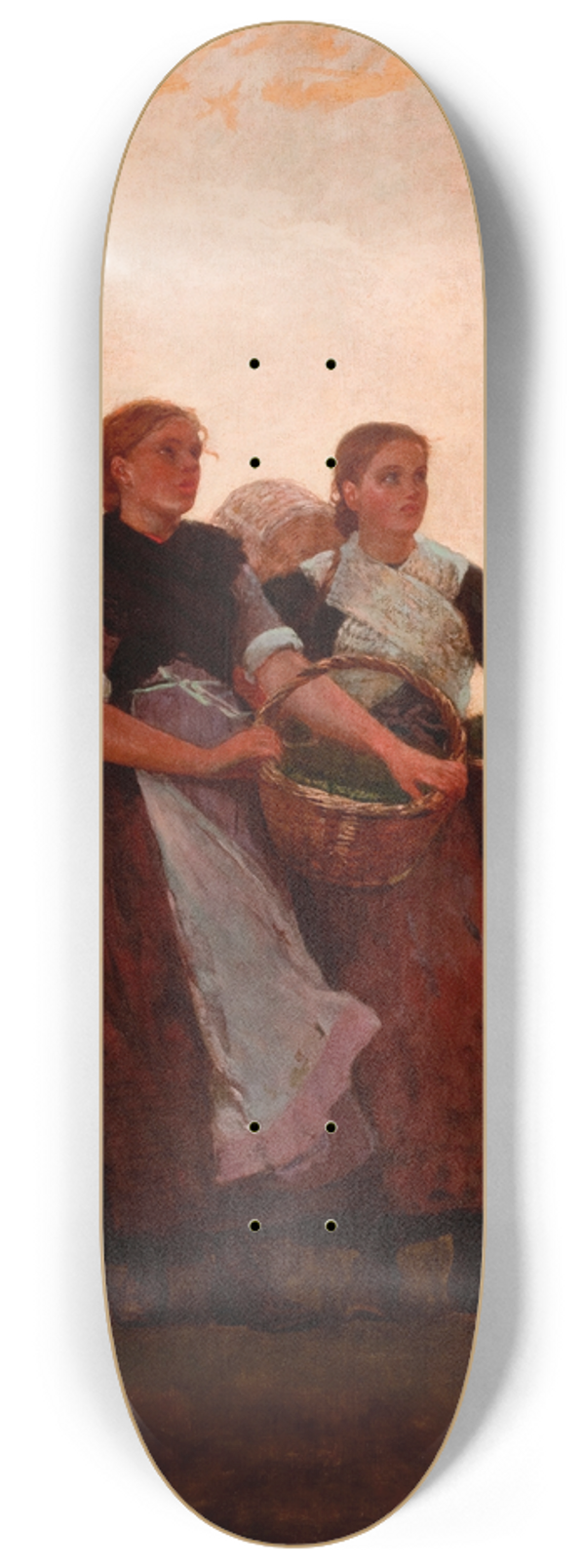 Winslow Homer - Hark! The Lark 8.25 inch art skate deck