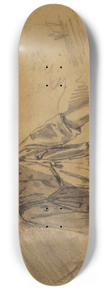 Winslow Homer - Haymaking 8.25 inch art skate deck