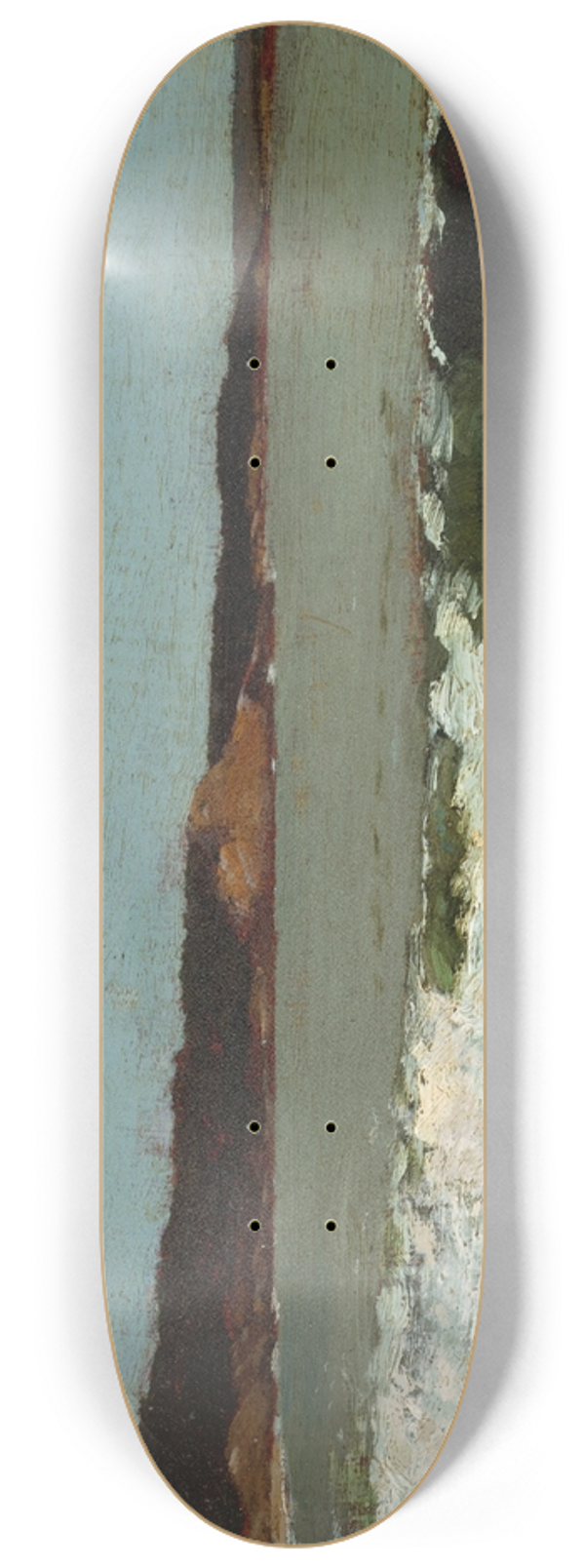 Winslow Homer - Study for Eagle Head, Manchester, Massachusetts 8.25 inch art skate deck