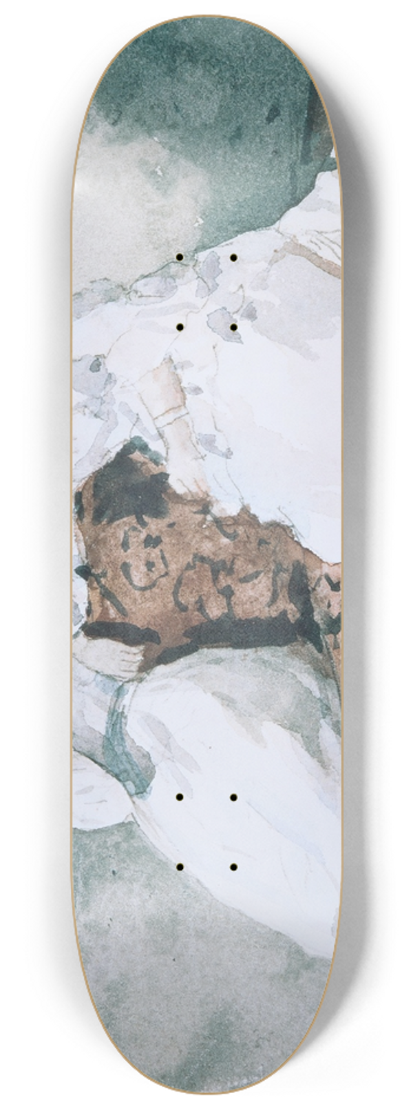 Winslow Homer - Two Ladies 8.25 inch art skate deck