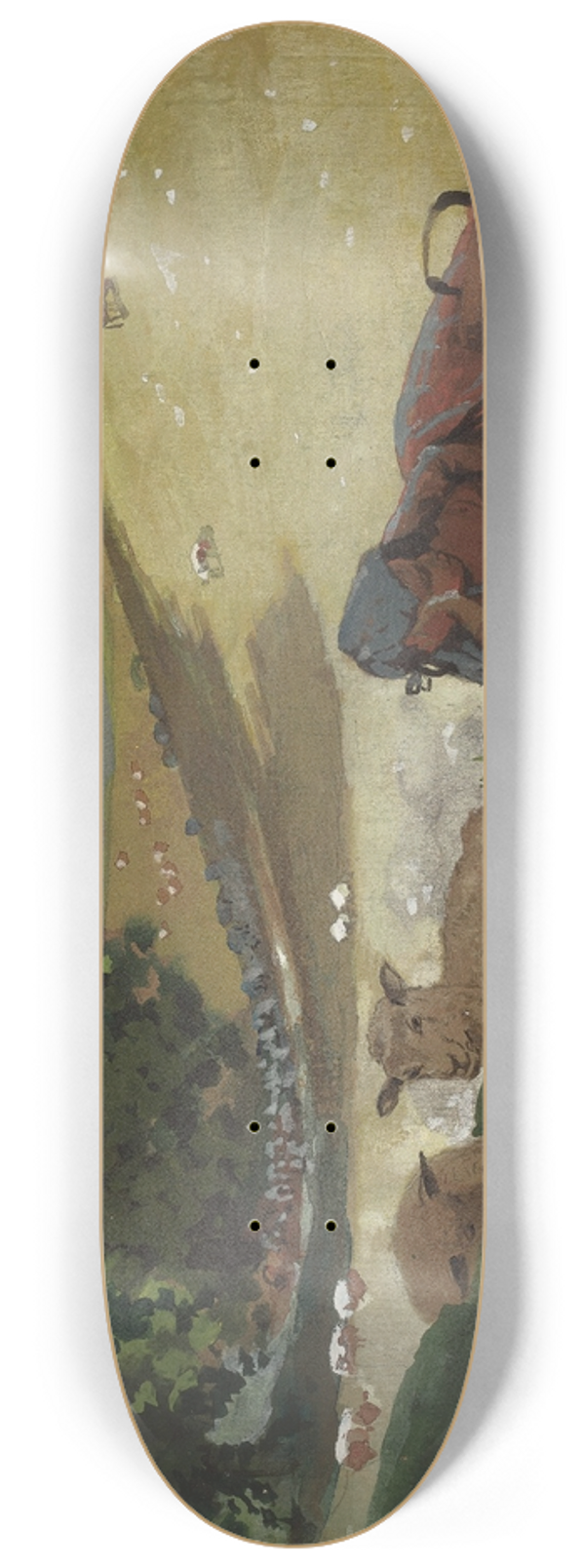 Winslow Homer - Warm Afternoon 8.25 inch art skate deck