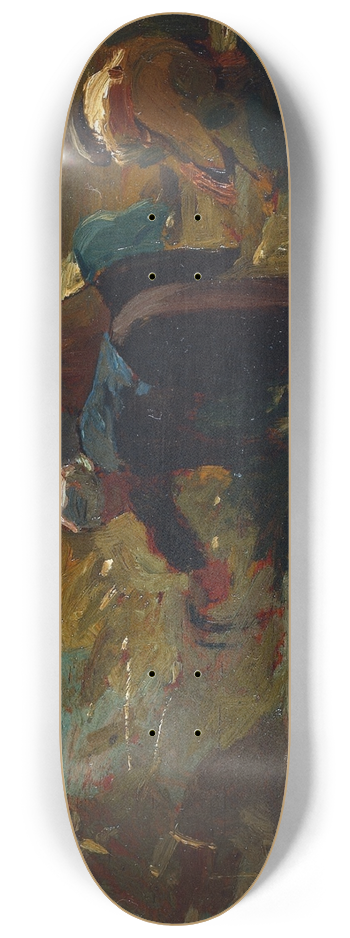 Winslow Homer - Women Working in a Field 8.25 inch art skate deck