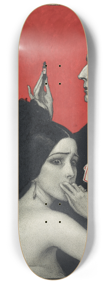 Wladyslaw Theodore Benda - See, Jack, he said, his manner wild and delirious 8.25 inch art skate deck