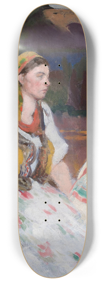 Wodzimierz Tetmajer - Two peasant girls 8.25 inch art skate deck