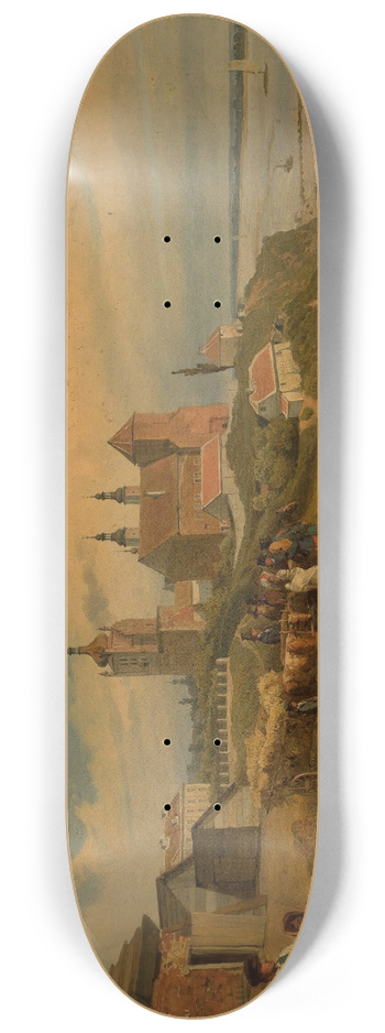 Wojciech Gerson - View of Pock 8.25 inch art skate deck
