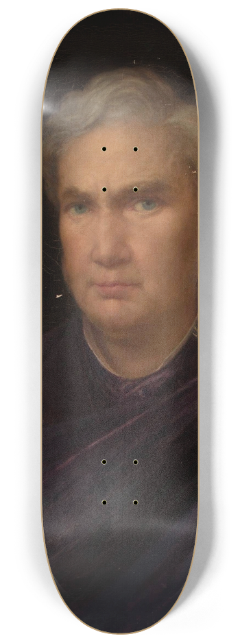 Wojciech Korneli Stattler - Self-portrait 8.25 inch art skate deck