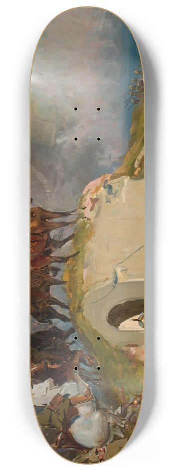 Wojciech Kossak - Battle Scene from the First World War 8.25 inch art skate deck