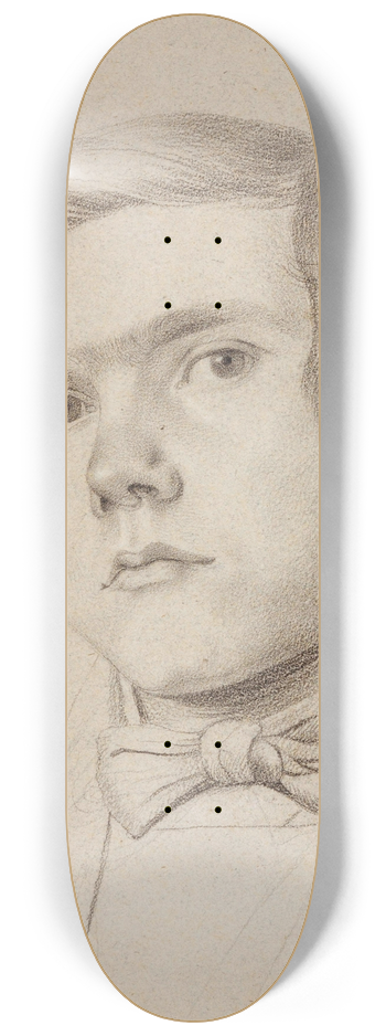 Woldemar Friderich Krger - Autoportree 8.25 inch art skate deck