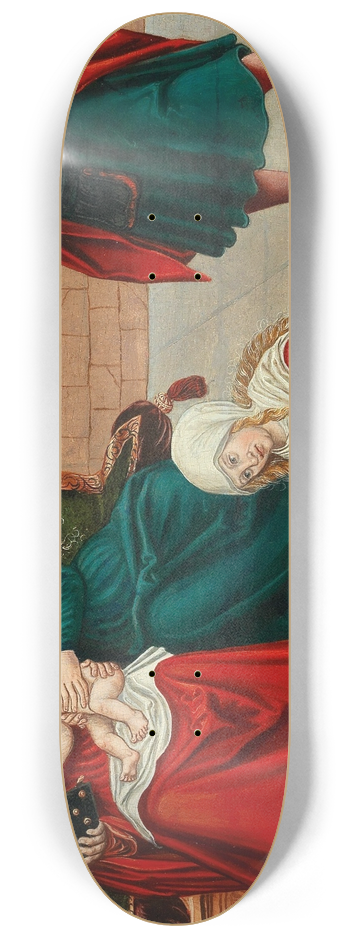 Wolfgang Krodel I - The Holy Kinship 8.25 inch art skate deck