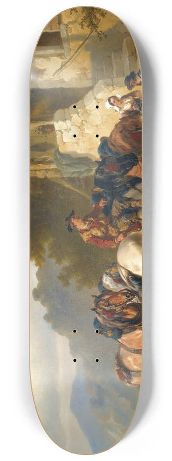 Wouterus Verschuur - A Rest At The Inn 8.25 inch art skate deck