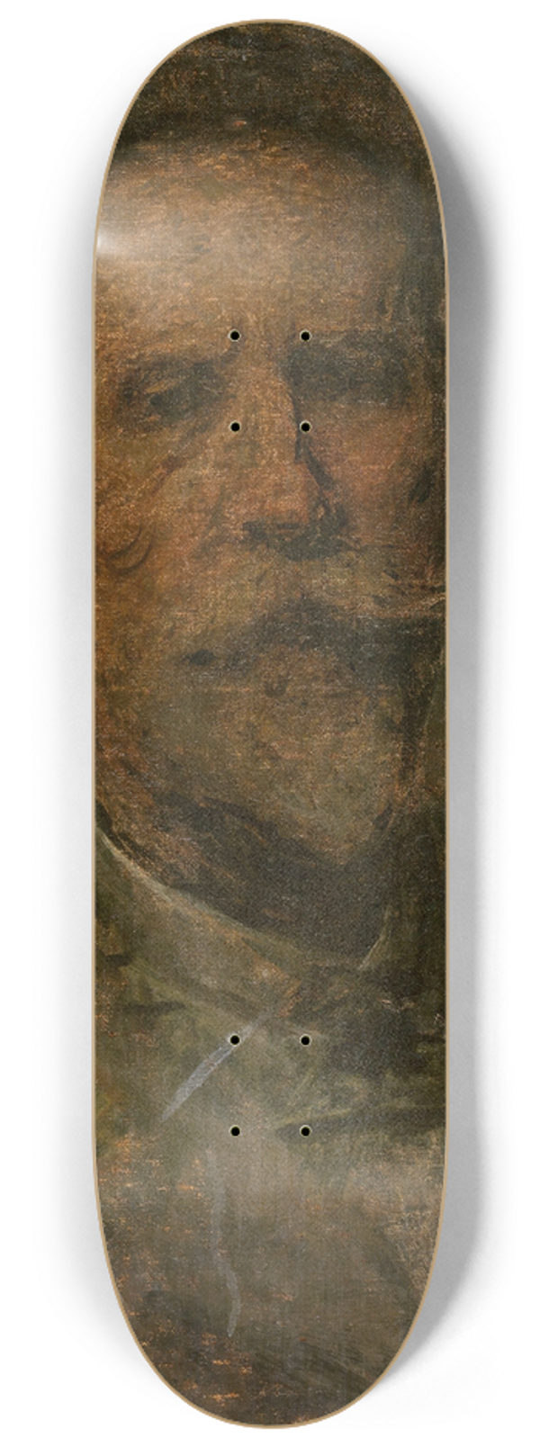 Xavier Mellery - Self Portrait 8.25 inch art skate deck